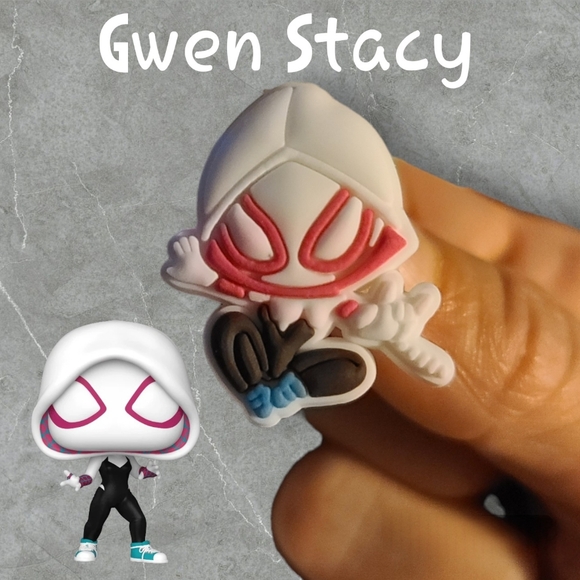 Lot of 6 Rare Brand New Spiderman Croc Charms Spider-Verse - Picture 3 of 7